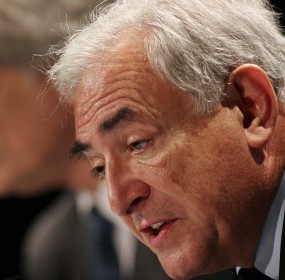 Managing Director of the International Monetary Fund, Dominique Strauss-Kahn