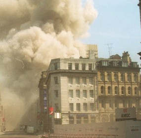 IRA bomb blast (Pic newsteam.co.uk)