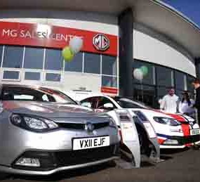 BRITAIN -MG Sales Centre