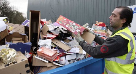 Altogether, more than three million tonnes of waste is created in the UK every Christmas