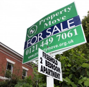 House Prices fall to record levels.