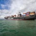 Container Ship, sails from Southampton