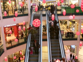 London shopping centre