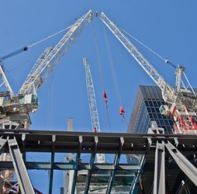 Construction in London