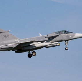 Saab manufactured military aircraft
