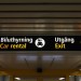 Car rental directions, Malmo airport