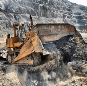 Mining Bulldozer