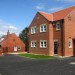 Newly built houses in Yorkshire
