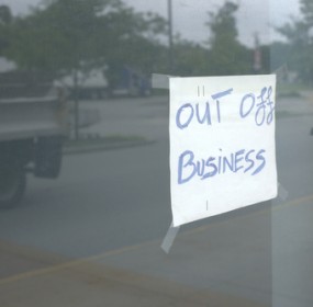 Out of busieness note