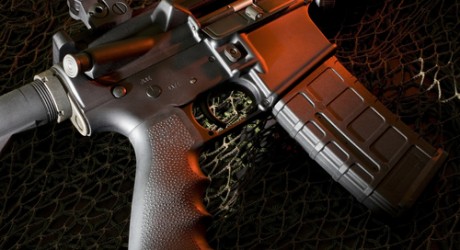 AR 15 rifle