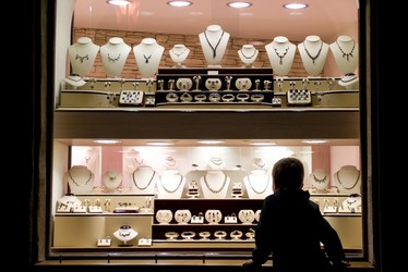 Jewellery store window