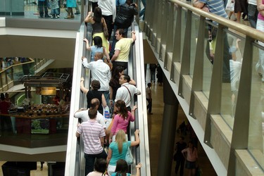 Busy Shoppers - Birmingham, UK