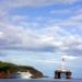 Oil rig off Black Isle, Scotland