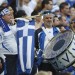 Greek football fans
