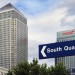Canary Wharf, in London's Docklands
