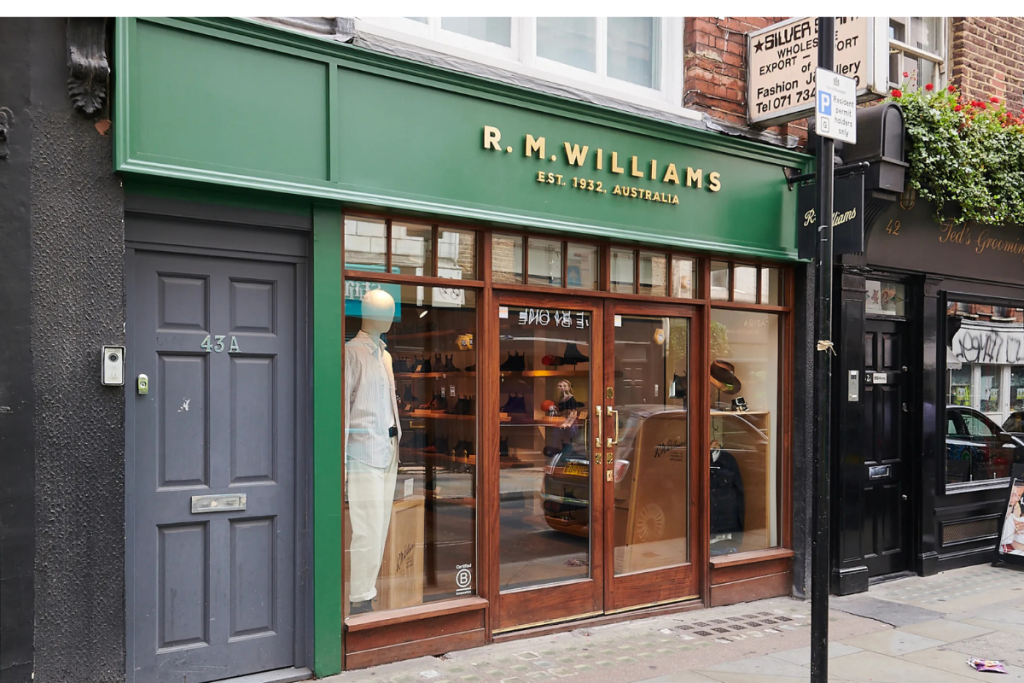 RM Williams’ Strategic UK Expansion