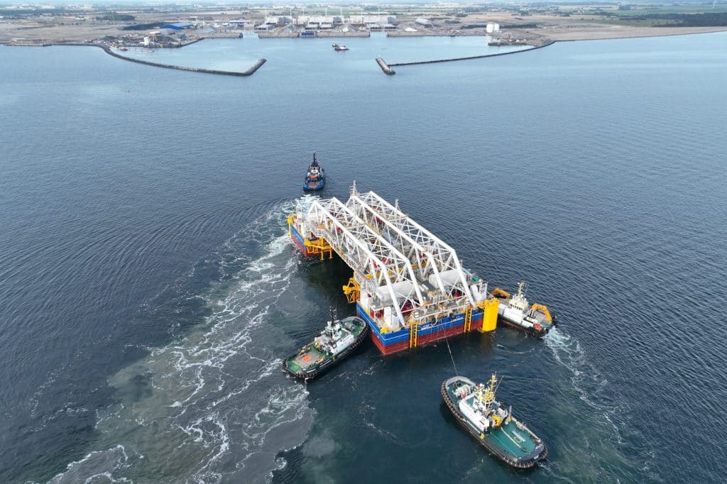 Arrival of Specialised Vessel for Fehmarnbelt Tunnel