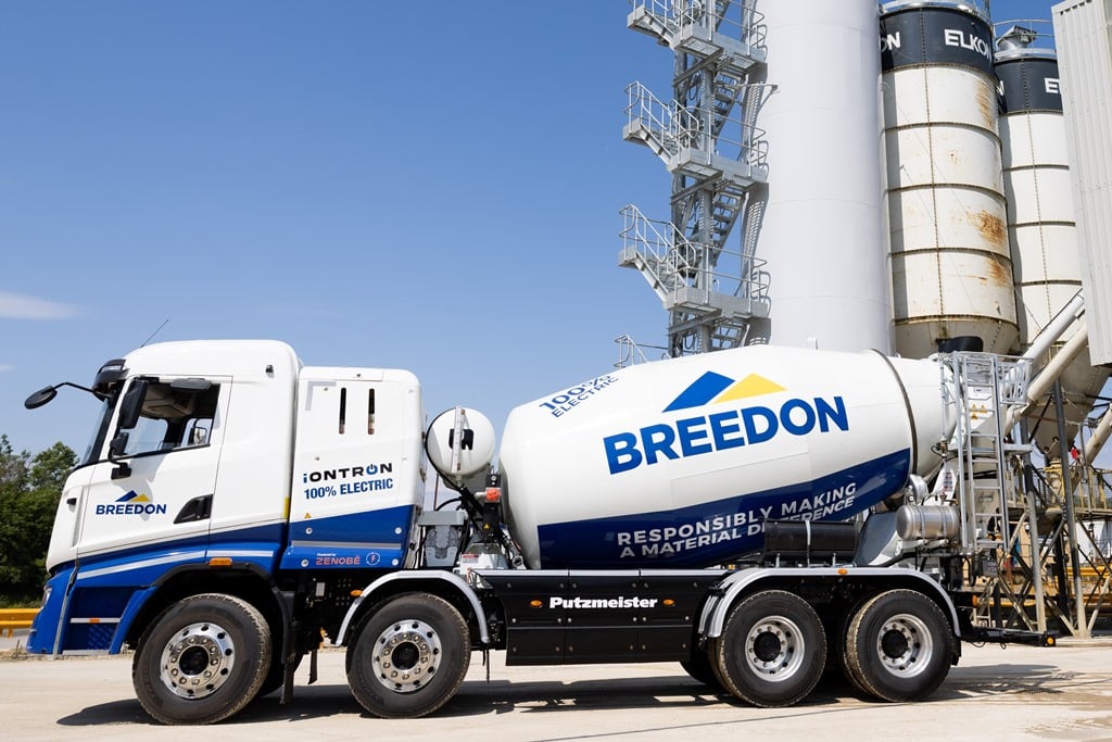 Breedon Explores Electric Mixer Trucks