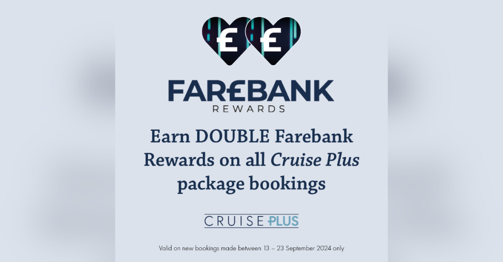 Cruise Plus Enhances Farebank Rewards for Cruise Week