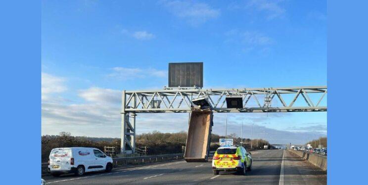 Driver Found Guilty After M5 Gantry Collision