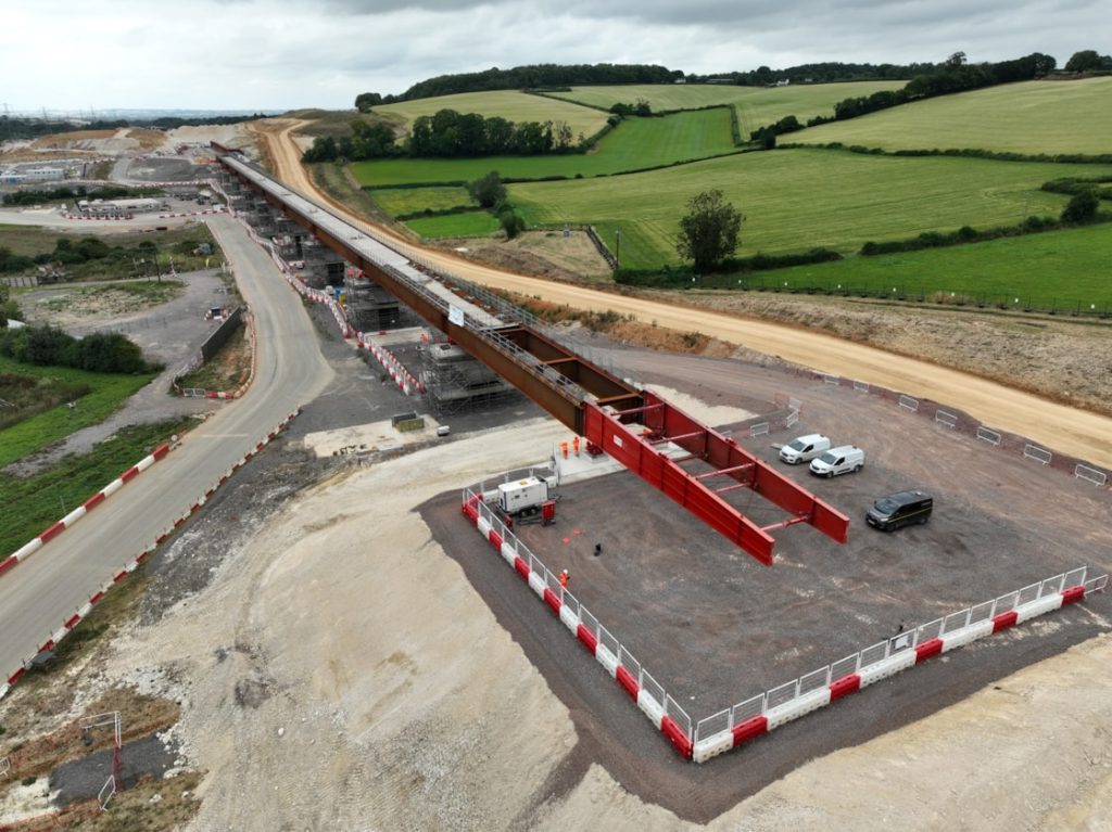 HS2 Accomplishes Pioneering Bridge Installation