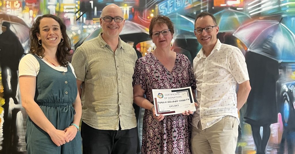 Inside Travel Group’s £41,000 Donation to Family Charity