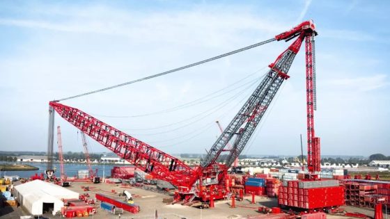 Launch of World’s Strongest Land-Based Crane