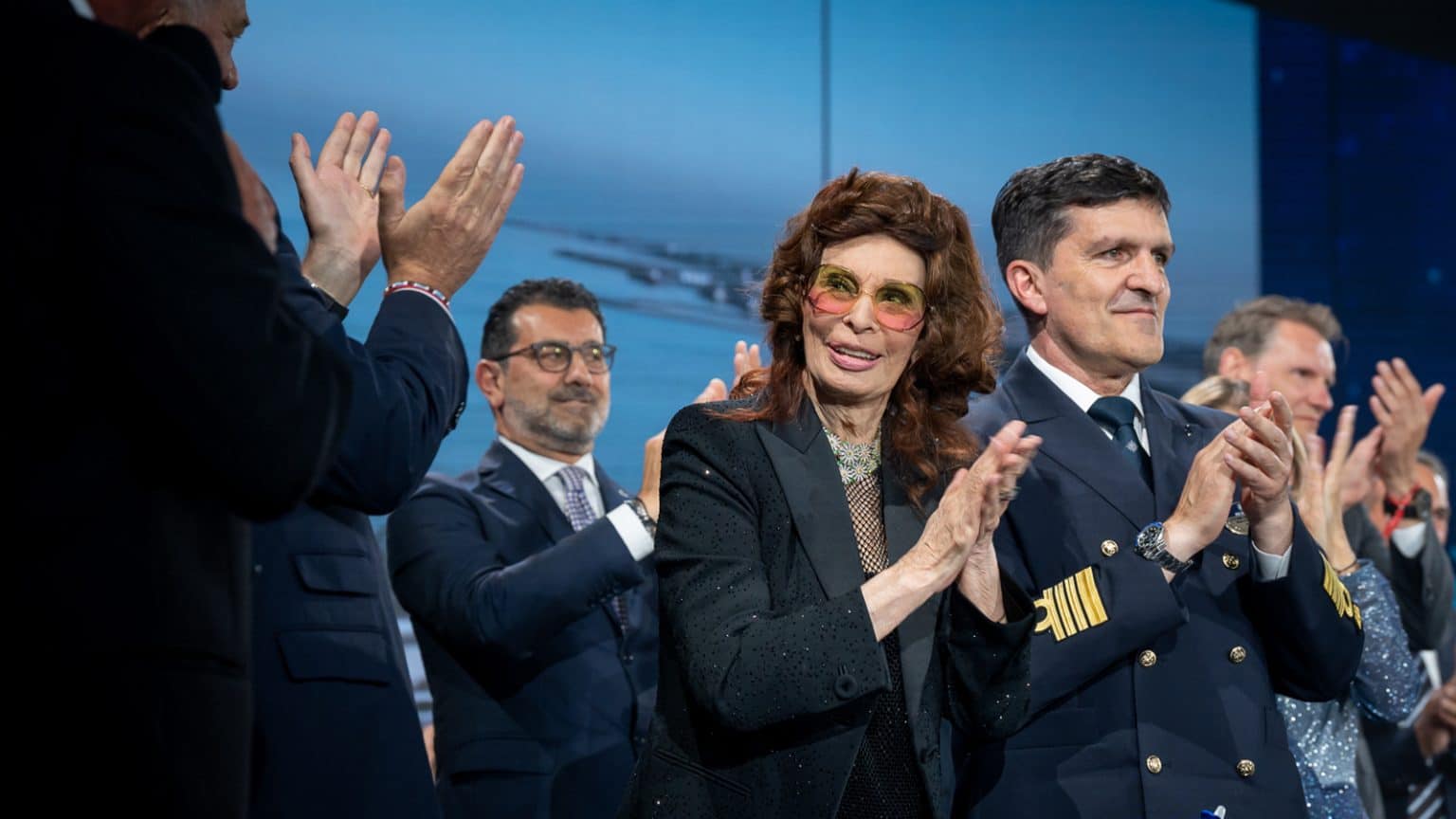 MSC Euribia Named in Copenhagen by Sophia Loren