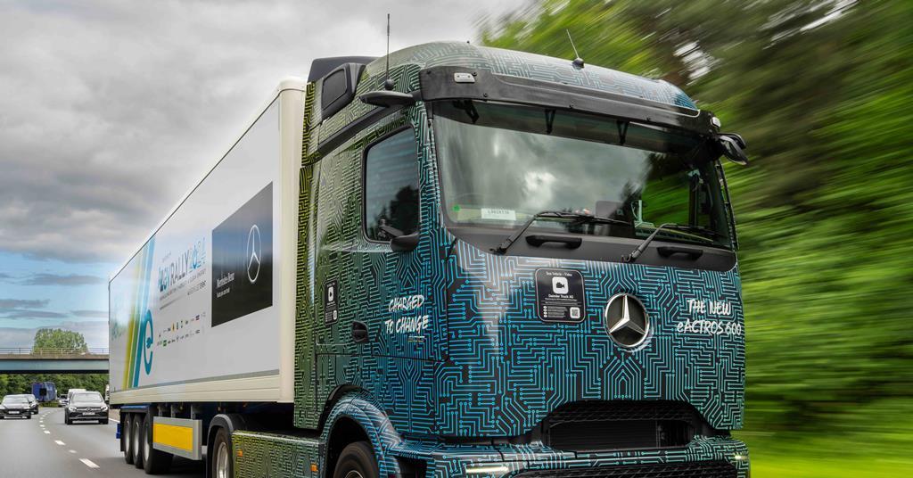Mercedes-Benz eActros showcases UK potential with extensive EV rally