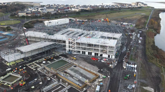 Severe Weather Delays Bouygues Health Hub