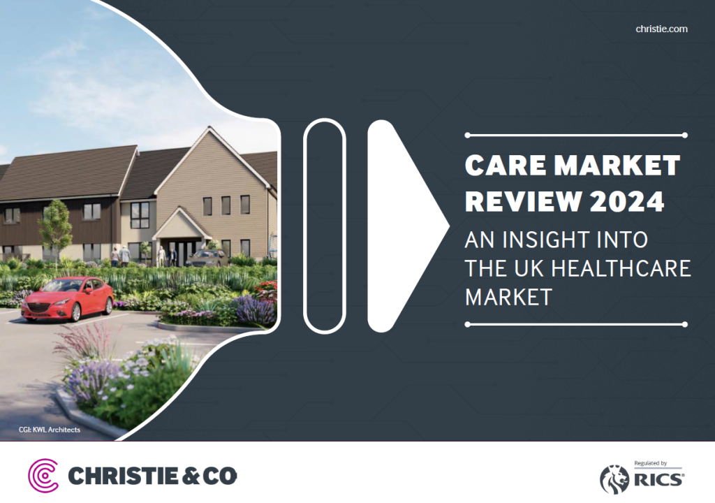 Investor Confidence in UK Care Sector Strengthens, Christie & Co Report Reveals