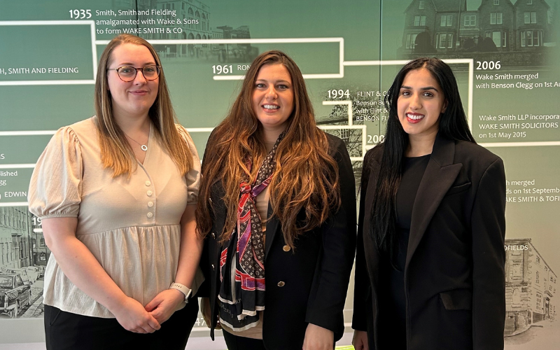 Wake Smith Solicitors Expands Team with New Appointments