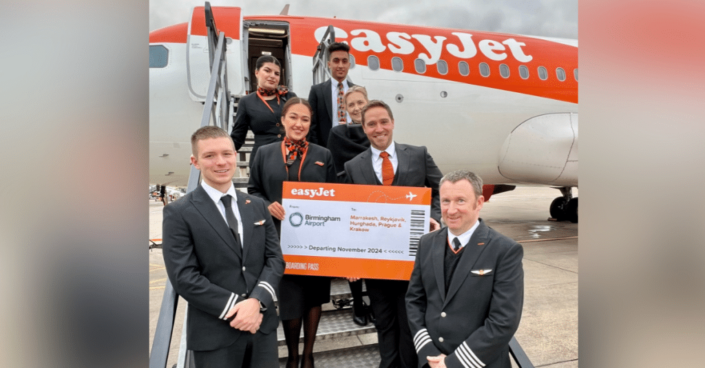 EasyJet Expands Winter Travel Options from Birmingham Airport