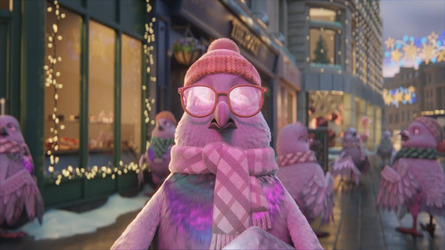 Very Reintroduces Successful Flamingo-Themed Christmas Campaign