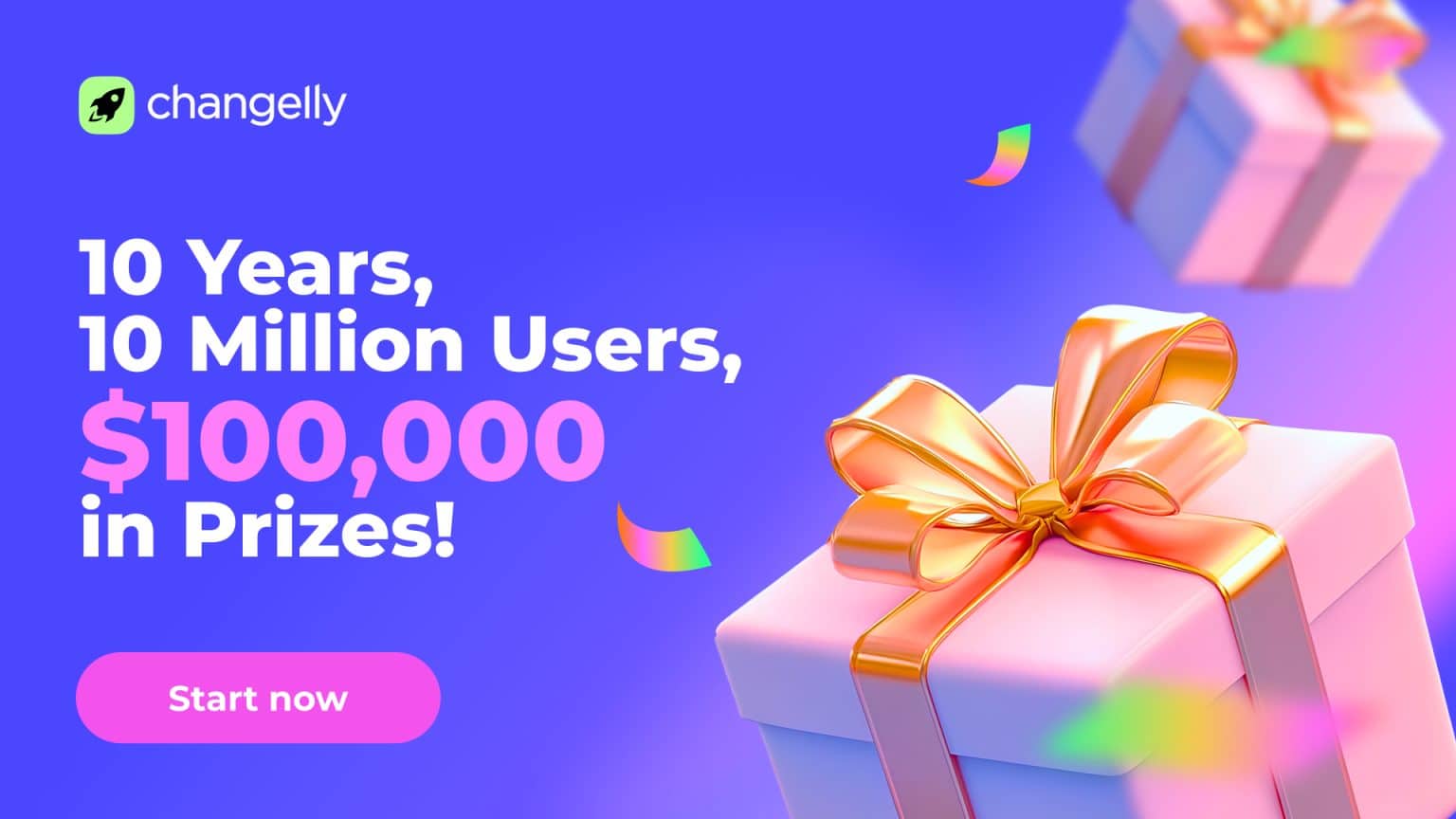Changelly Hits 10 Million Users and Celebrates 10-Year Anniversary with Partners