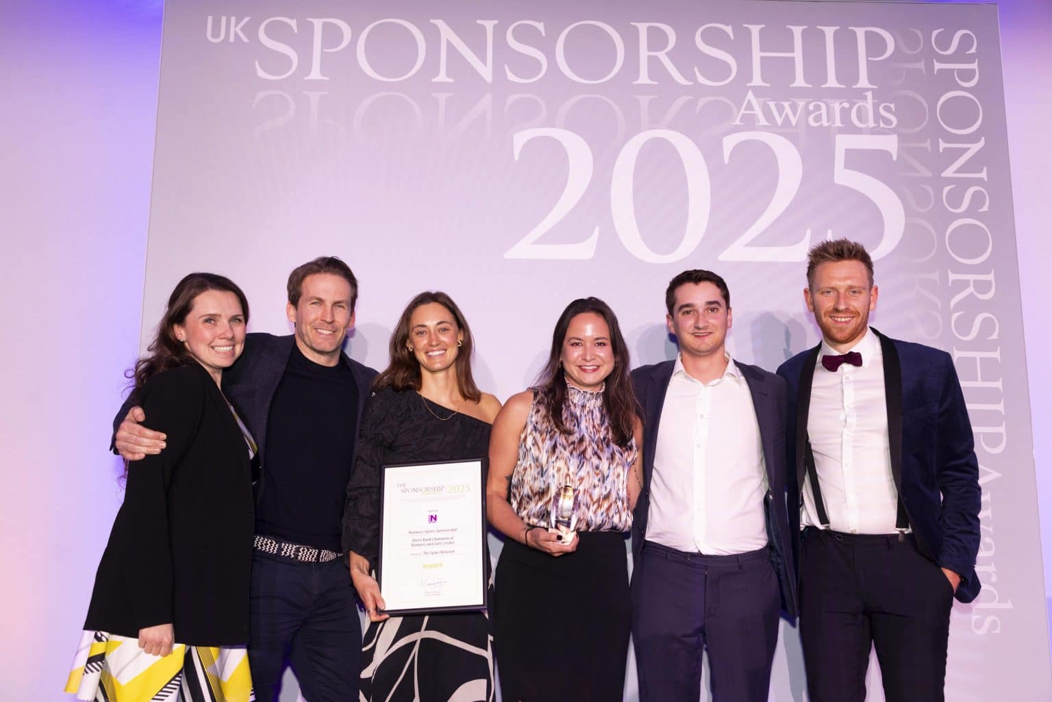 Metro Bank Wins Triple Recognition at The UK Sponsorship Awards for Women’s and Girls’ Cricket Partnership