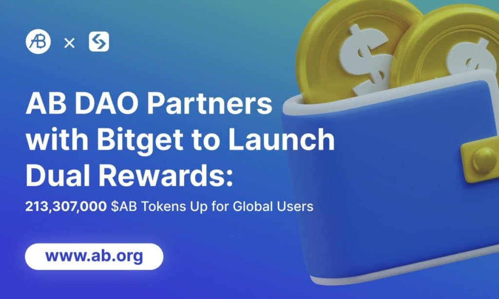 AB DAO and Bitget Launch Dual Reward Campaign, Distributing $2.6M Worth of $AB Globally