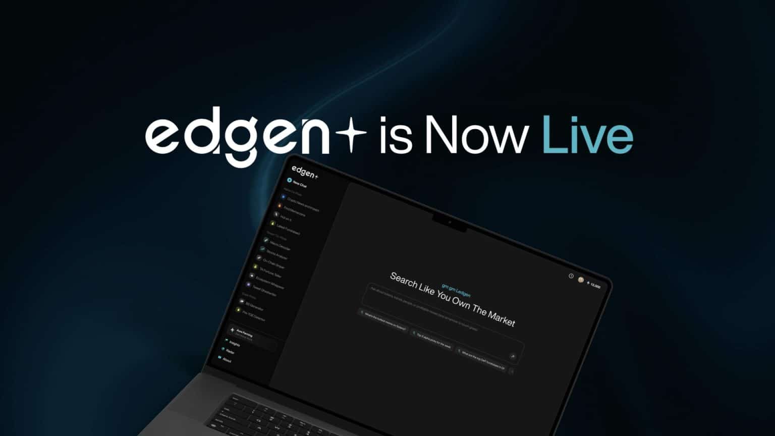 Edgen Launches “AI Super App,” Democratizing Institutional-Grade Crypto Market Intelligence