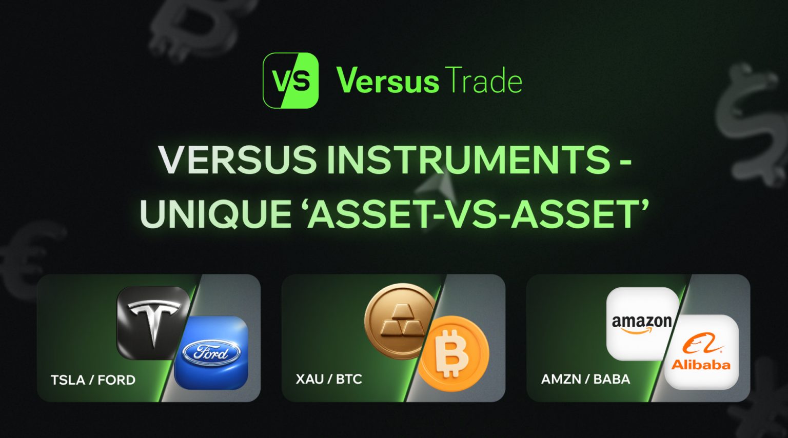 New CFD Broker Versus Trade Launches with Unique ‘Asset-vs-Asset’ Product Offering