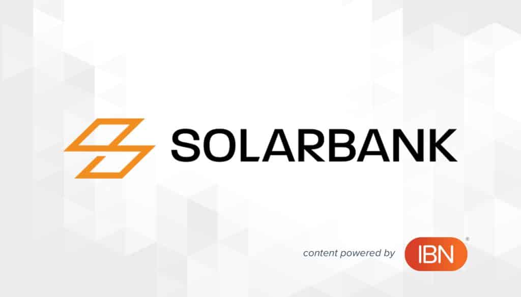 SolarBank (NASDAQ: SUUN) (Cboe CA: SUNN) (FSE: GY2) Reports 395% Asset Growth in Current Fiscal Year