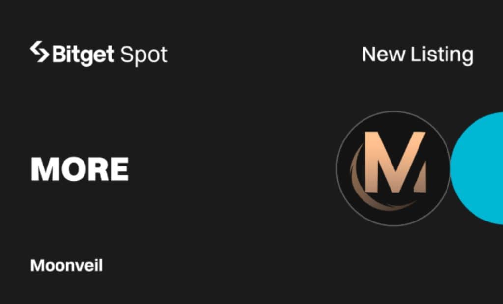 Bitget Lists Moonveil (MORE) for Spot Trading