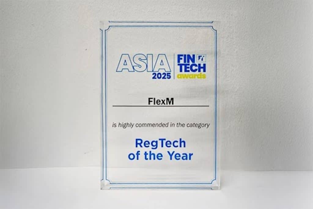 FlexM Recognized as “Highly Commended” in the RegTech Category at the Asia FinTech Awards Singapore 2025
