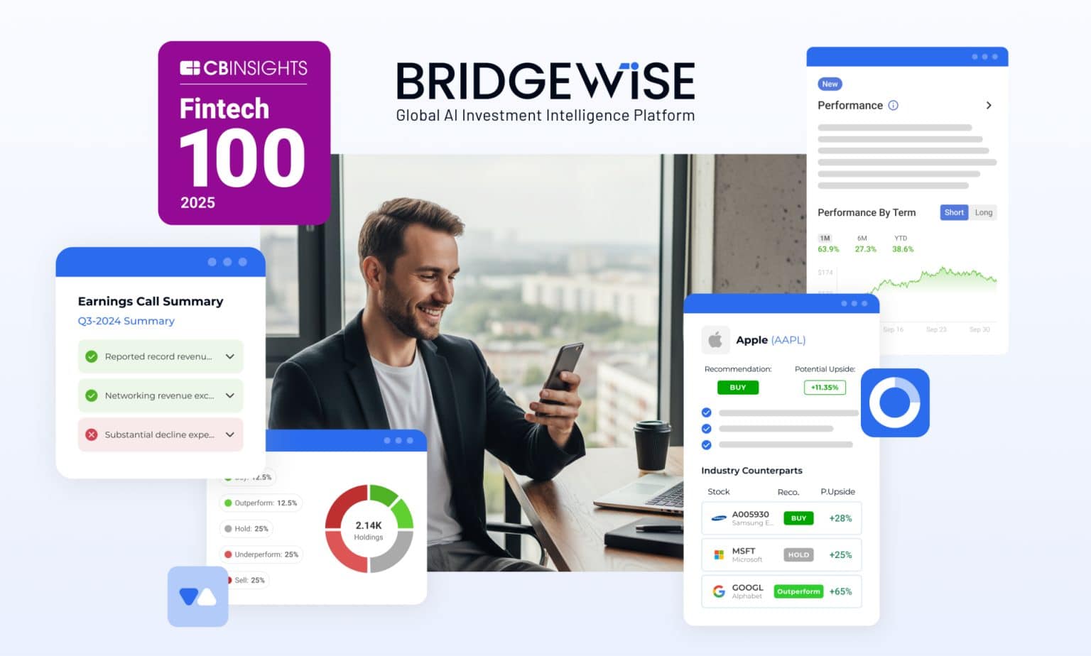 BridgeWise Earns Spot on CB Insights’ 2025 Fintech 100 List