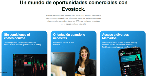 Evostock.com reseñas Forex, Metales e Índices en el Trading de CFDs
