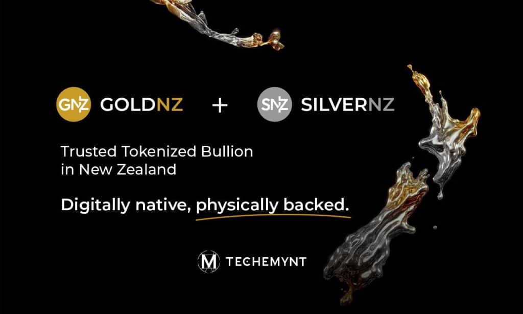 Techemynt to Launch Tokenized Gold and Silver Bullion in New Zealand