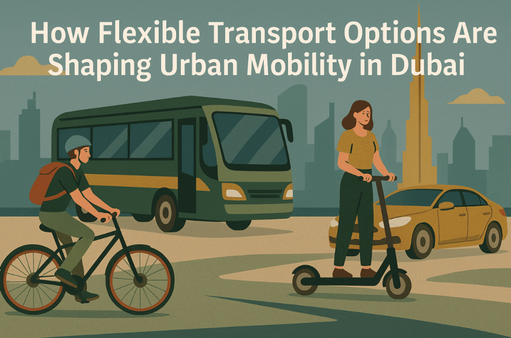 How Flexible Transport Options Are Shaping Urban Mobility in Dubai