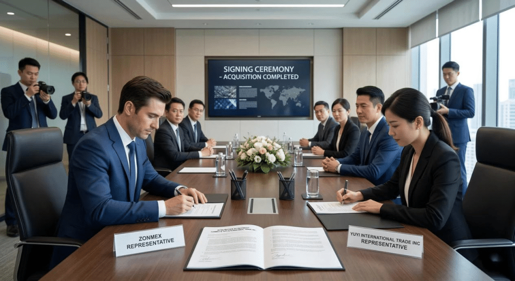 Zonmext has completed the full acquisition of YUYI